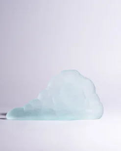 Caslake and Pedler Glass Caslake and Pedler - Large Glass Cloud - Ice | Ceramics & Glass