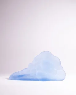 Caslake and Pedler Glass Caslake and Pedler - Large Glass Cloud - Pale Cobalt | Ceramics & Glass