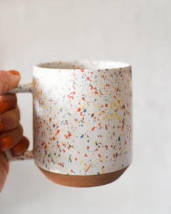 chips japan Mug - White and Orange Splash | Mugs & Glasses | Tableware