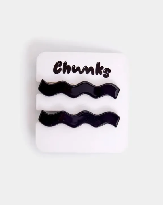Chunks - Allie Clips - Black | Hair Accessories