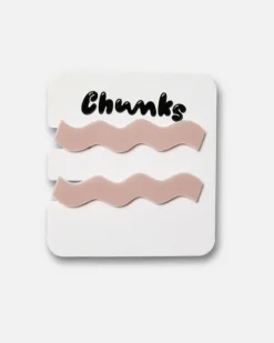 Chunks - Allie Clips in Double Taupe | Hair Accessories
