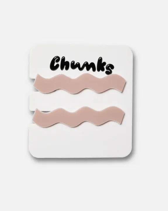 Chunks - Allie Clips in Double Taupe | Hair Accessories
