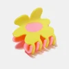 Chunks - Flower Claw in Yellow + Pink | Hair Accessories | Accessories & Clothing