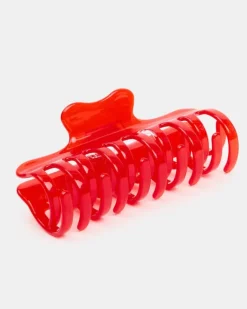 Chunks - Jojo Claw in Large Candy Red | Hair Accessories
