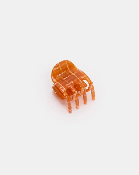 Chunks - Midi Ursa Claw - Caramel Plaid | Hair Accessories
