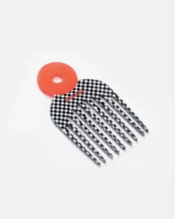 Chunks - Pick Comb in Glitch + Punch | Hair Accessories