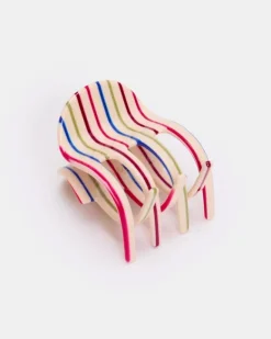 Chunks - Ursa Claw - Vanilla Stripe | Hair Accessories | Accessories & Clothing