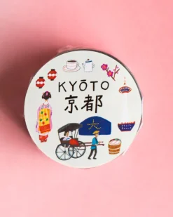 Cozyca – Ai Okino - Clear Washi Tape - Kyoto | Stickers, Stationery & Scrapbooking