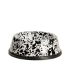 Crow Canyon - Pet Bowl Splatter Small Black | Plates & Bowls