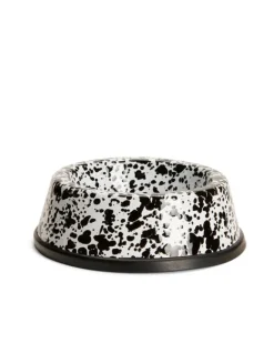 Crow Canyon - Pet Bowl Splatter Small Black | Plates & Bowls
