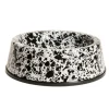 Crow Canyon - Pet Bowl Splatter Large Black | Plates & Bowls