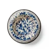 Crow Canyon - Pet Bowl Splatter Small Navy and Cream | Plates & Bowls
