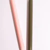 Pinky's Dinner Candle Set - Khaki and Baby Pink | Candles & Holders