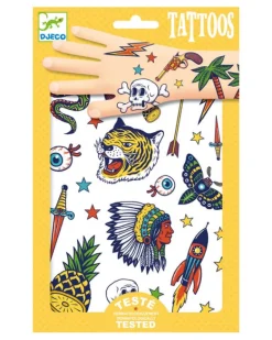 Djeco - Bang Bang Temporary Tattoos | Kids Kids Craft & Activities