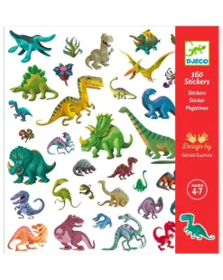 Djeco - Dinosaur Stickers | Kids Kids Craft & Activities | Stickers, Stationery & Scrapbooking