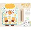 Djeco - Domestic Animals Colour Reveal Set | Kids Kids Craft & Activities