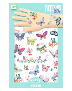 Djeco - Dream Butterflies Tattoos | Kids Kids Craft & Activities