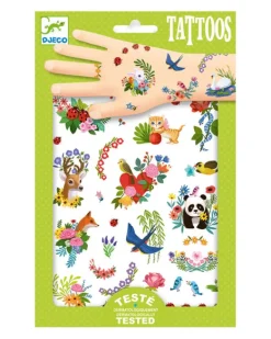 Djeco - Happy Spring Temporary Tattoos | Kids Kids Craft & Activities