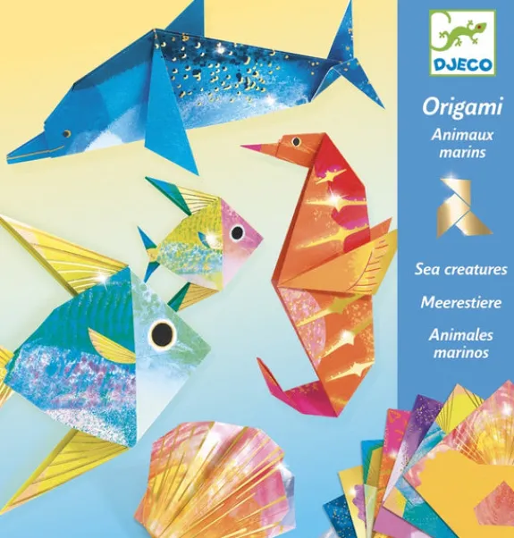 Djeco - Origami Sea Creatures | Kids Kids Craft & Activities
