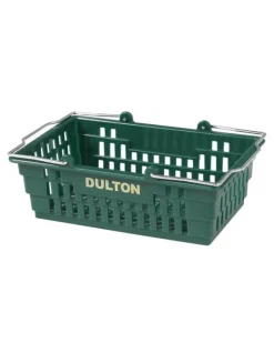 Dulton - Small Desktop Basket - Dark Green | Storage & Organisation | Stickers, Stationery & Scrapbooking