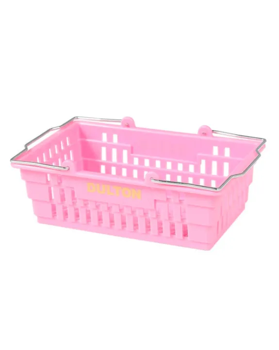 Dulton - Small Desktop Basket - Pink | Storage & Organisation