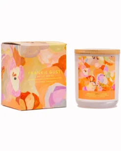 Frankie Gusti - Sweet Peach and Lychee Candle - Jade Fisher | Scented Candles & Room Sprays | Candles & Holders