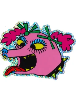 Gentle Thrills - Angry Poodle Sticker | Stickers, Stationery & Scrapbooking