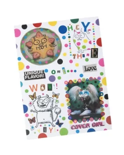 Gentle Thrills - Collage Sticker Sheet | Stickers, Stationery & Scrapbooking