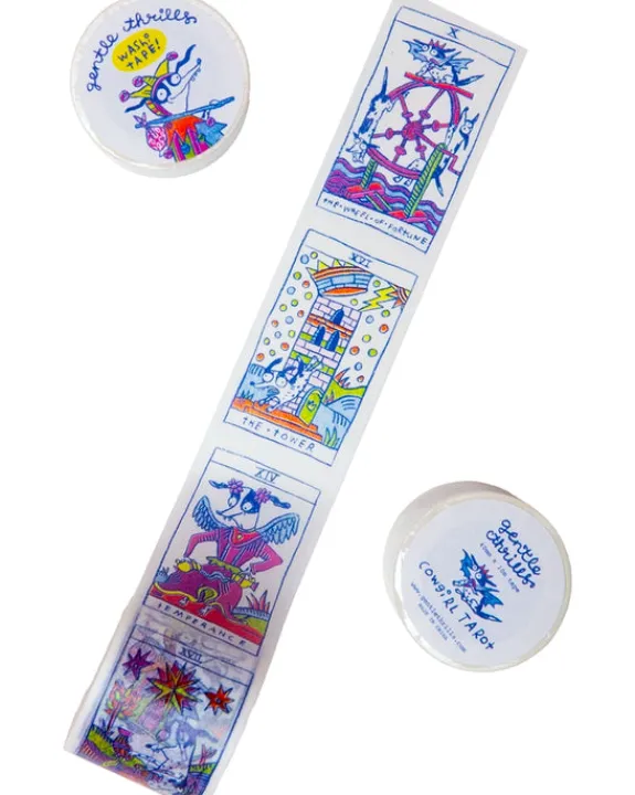 Gentle Thrills - Cowgirl Tarot Washi Tape | Stickers, Stationery & Scrapbooking