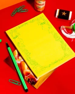 Gentle Thrills - Fancy Scratch Pad - Canary Yellow | Stickers, Stationery & Scrapbooking