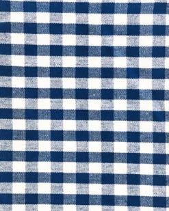 Pinky's Gingham Check Table Cloth 150 x 250cm - Navy | Napkins & Tablecloths | Tableware