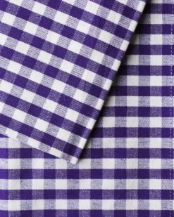 Pinky's Gingham Check Table Cloth 150 x 320cm - Purple | Fun Things For The Kitchen