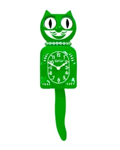 Kit Cat Klock Green Lady Kit-Cat Klock | Fun Things For The Kitchen | Home Decor