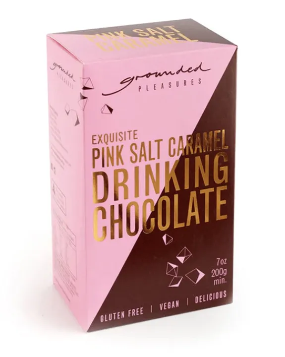 Grounded Pleasure s - Pink Salt Caramel Drinking Chocolate | Food