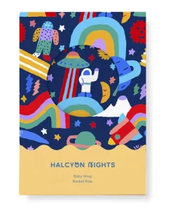 Halcyon nights - Baby Wrap (Swaddle) - Rocket Ride | Kids Baby