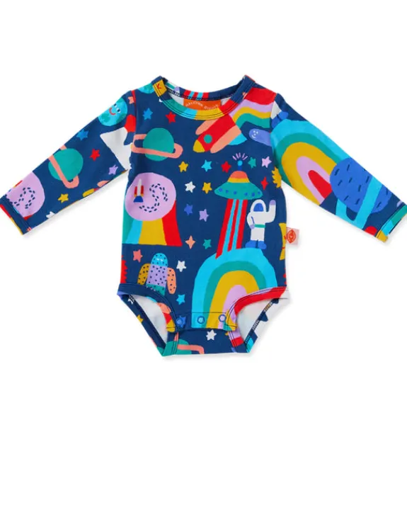 Halcyon nights - Long Sleeve Bodysuit - Rocket Ride | Kids Baby