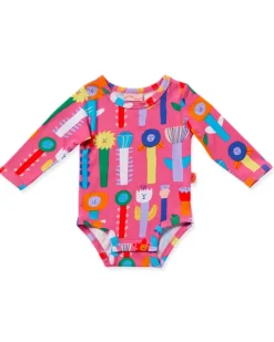 Halcyon nights - Long Sleeve Bodysuit - Growing Tall | Kids Baby