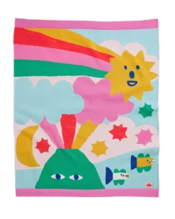 Halcyon nights Baby Blanket - Rainbow Valley | Kids Baby