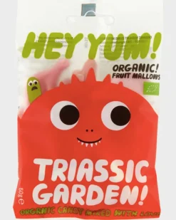 HEY YUM! Triassic Garden - Organic Fruit Marshmallows - 50g | Food