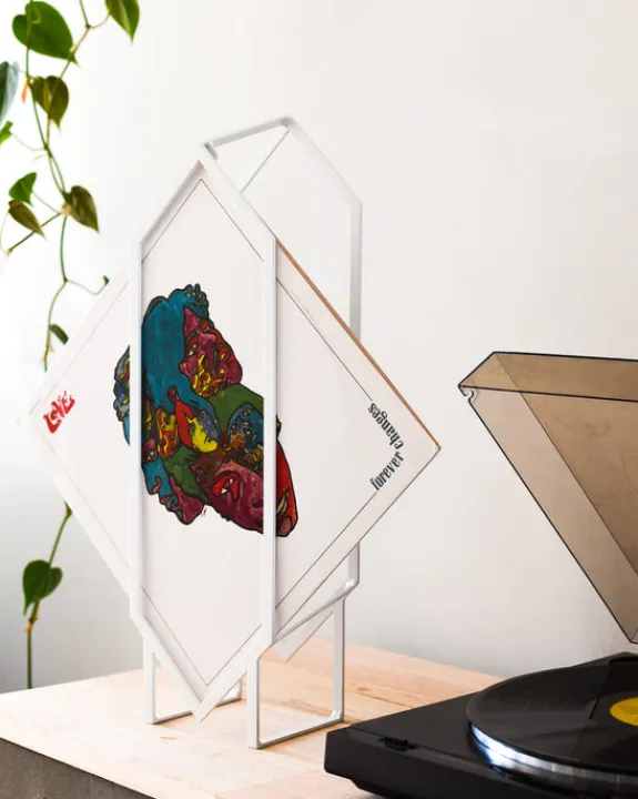 Idle Hands - Jex Vinyl Stand - White | Objects