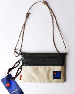 Japfac - Mini Candy Nylon Bag Deku (cream and green) | Bags