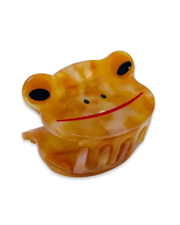 Jenny Lemons - Mini Golden Froggy Hair Claw | Hair Accessories