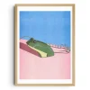 KIBLIND Atelier - Ana Popescu - Crusader Frog Phone A3 Poster | Art & Prints | Home Decor