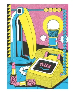 KIBLIND Atelier - Freak City - 3615 Telex | Art & Prints | Home Decor