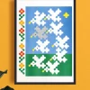 KIBLIND Atelier - Joe O'Donnell - Nine Birds - A3 Poster | Art & Prints | Home Decor