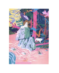 KIBLIND Atelier - Miyazaki - Princess Mononoke - Simon Roussin | Art & Prints | Home Decor