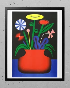 KIBLIND Atelier - ZEBU - Kitchen Table - A3 Poster | Art & Prints | Home Decor