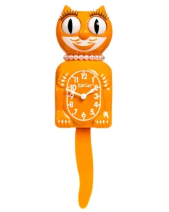 Kit Cat Klock Kit-Cat Klock - Festival Orange Lady | Home Decor