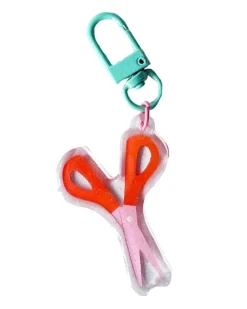 Kitya Palaskas Kitiya Palaskas - Scissors Keyring | Keyrings & Bag Charms