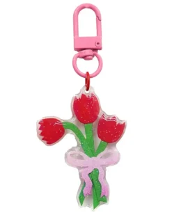Kitiya Palaskas - Tulips Keyring | Keyrings & Bag Charms